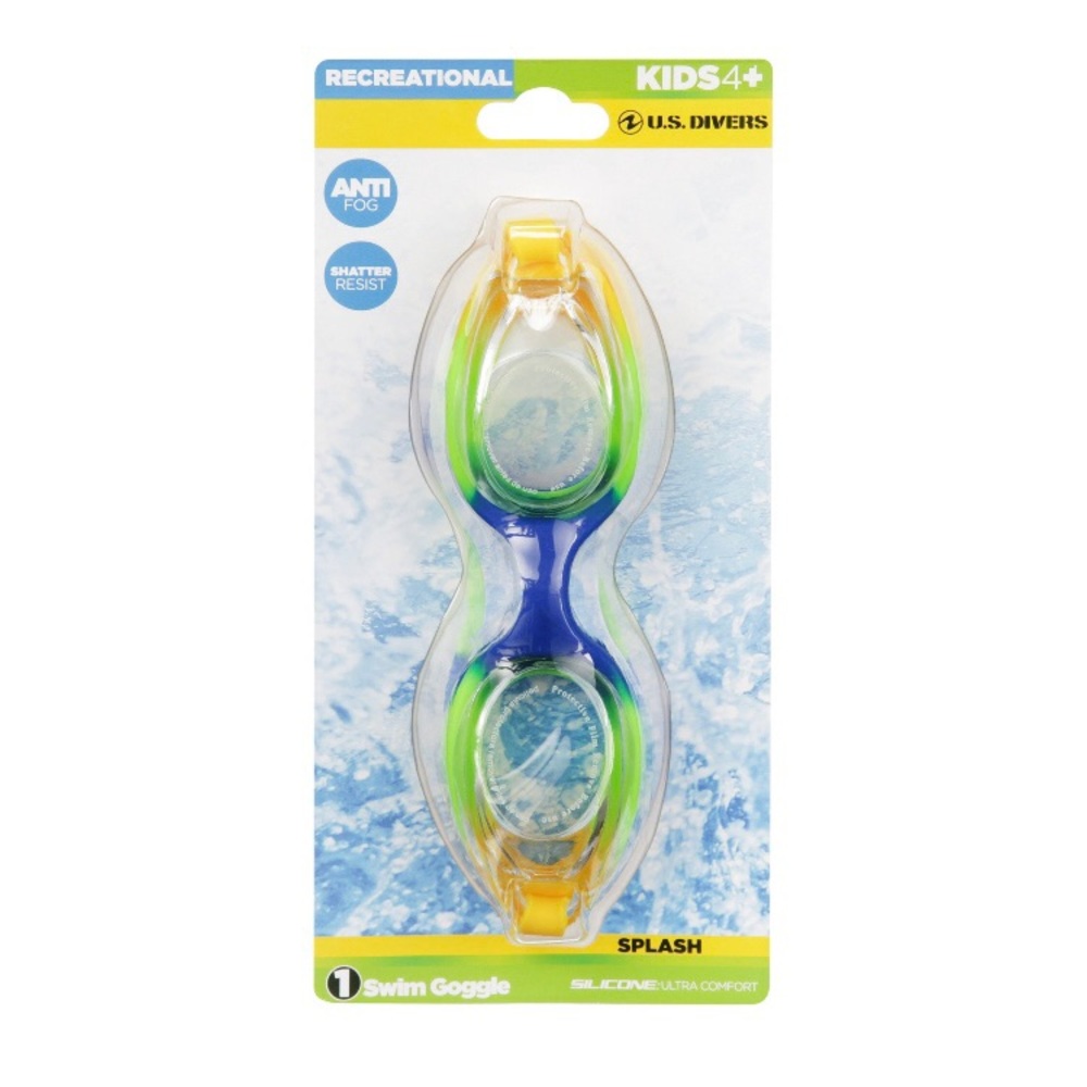 U.S. Divers Splash Kid Swim Goggles for Kids 4+